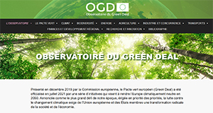 Observatoire du GreenDeal